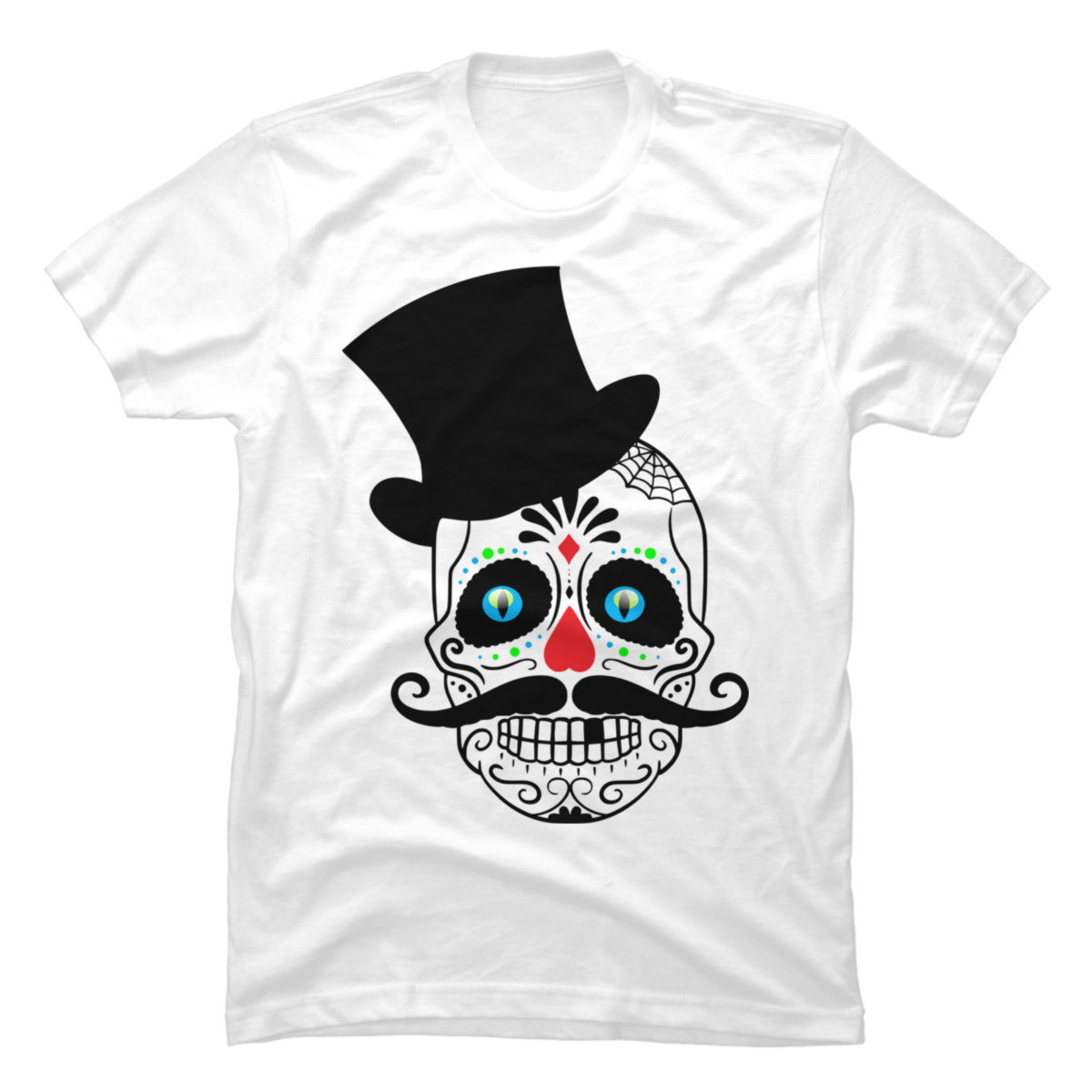 mexican skull t shirt